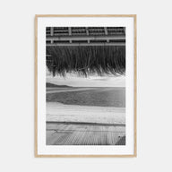 Thatched Hut Photo B&W No 1 Poster