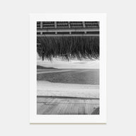 Thatched Hut Photo B&W No 1 Poster