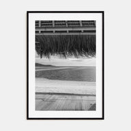 Thatched Hut Photo B&W No 1 Poster