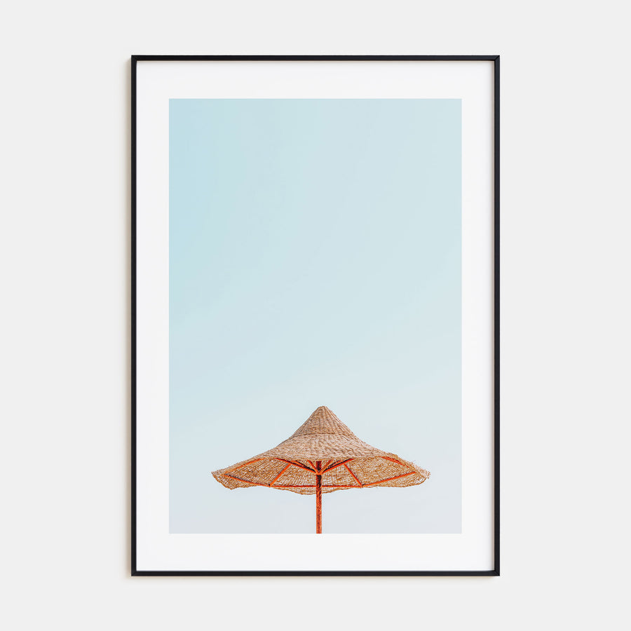 Thatched Hut Photo Color Poster