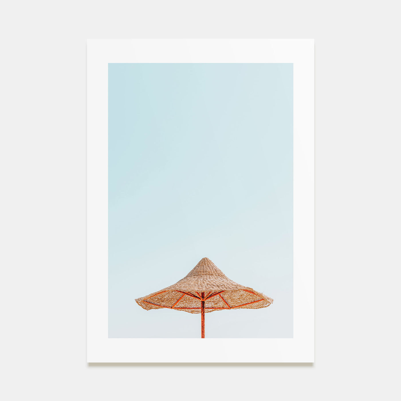 Thatched Hut Photo Color Poster