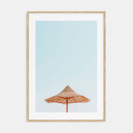 Thatched Hut Photo Color Poster
