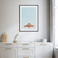 Thatched Hut Photo Color Poster