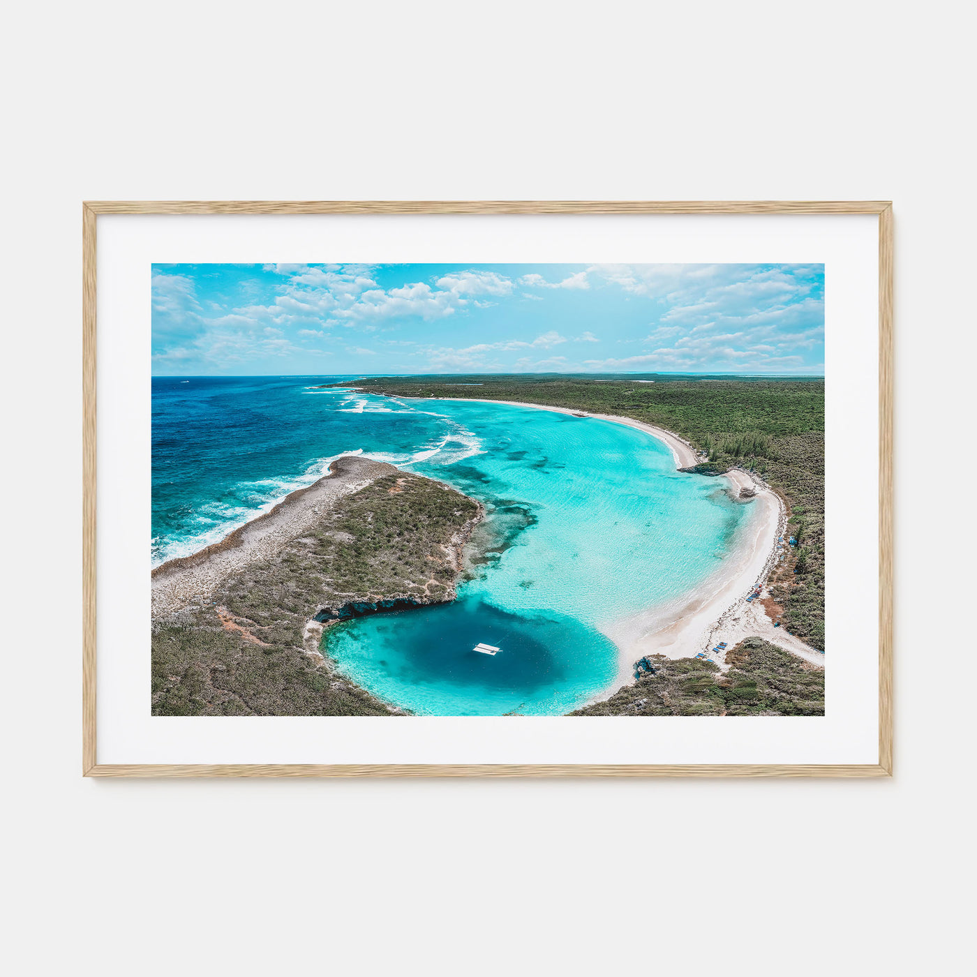 The Bahamas Landscape Color Poster