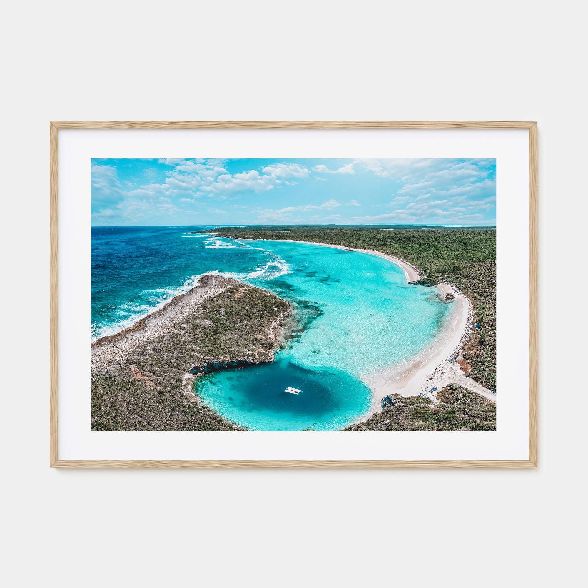 The Bahamas Landscape Color Poster