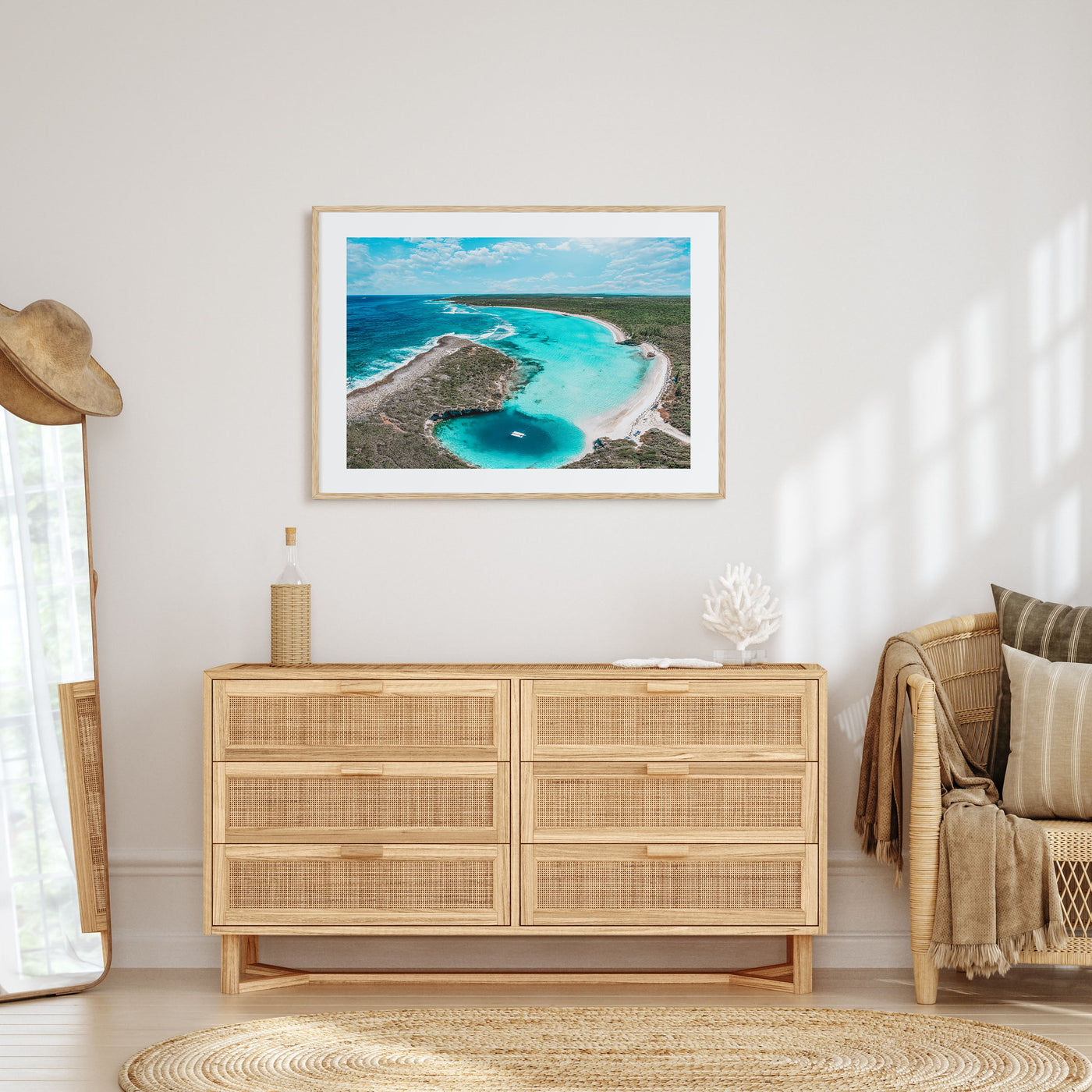 The Bahamas Landscape Color Poster