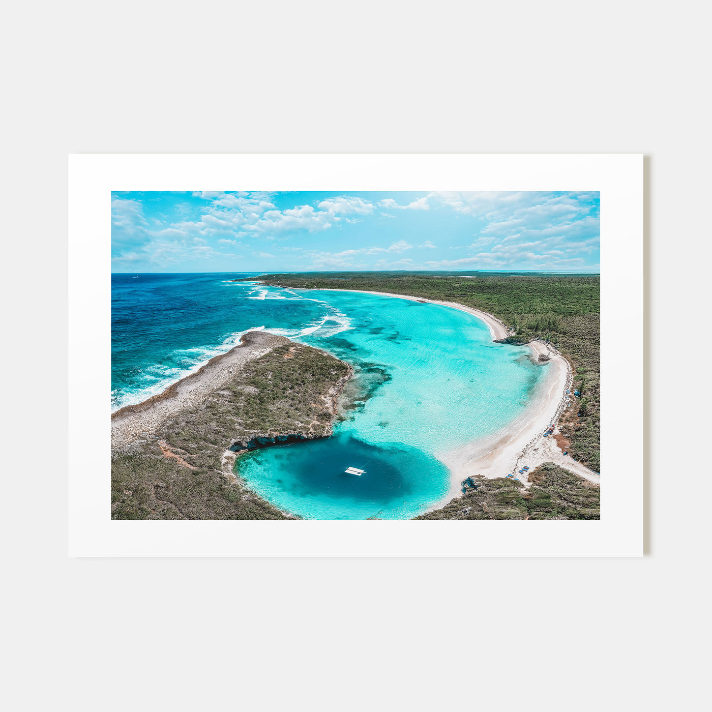 The Bahamas Landscape Color Poster