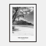 The Bahamas Portrait B&W No 2 Poster