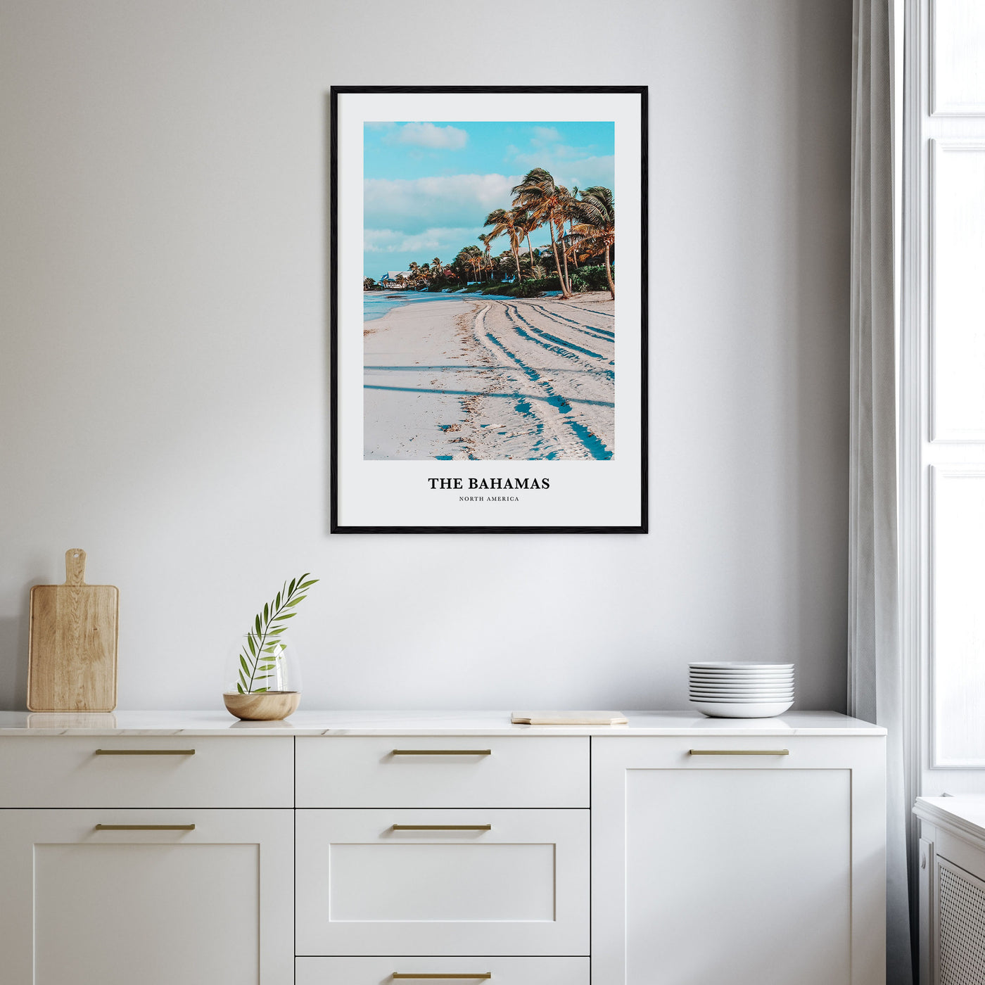 The Bahamas Portrait Color Poster