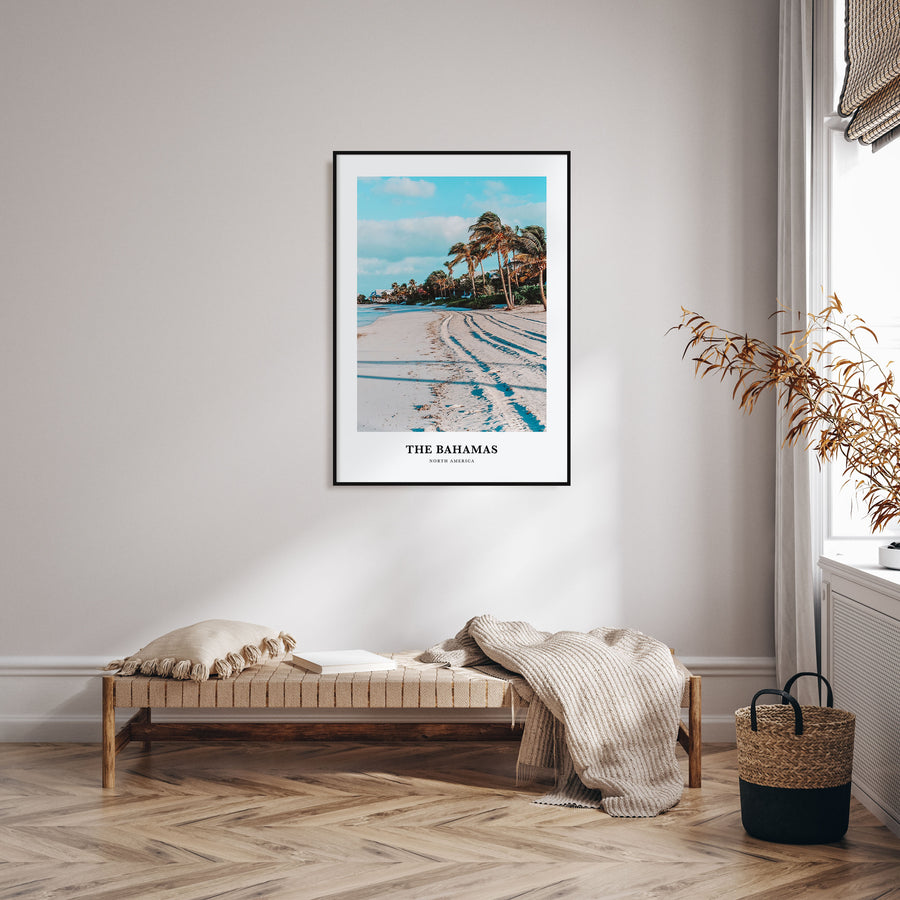The Bahamas Portrait Color Poster