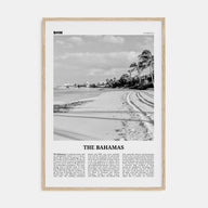 The Bahamas Travel B&W No 2 Poster