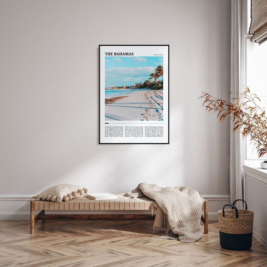 The Bahamas Travel Color Poster