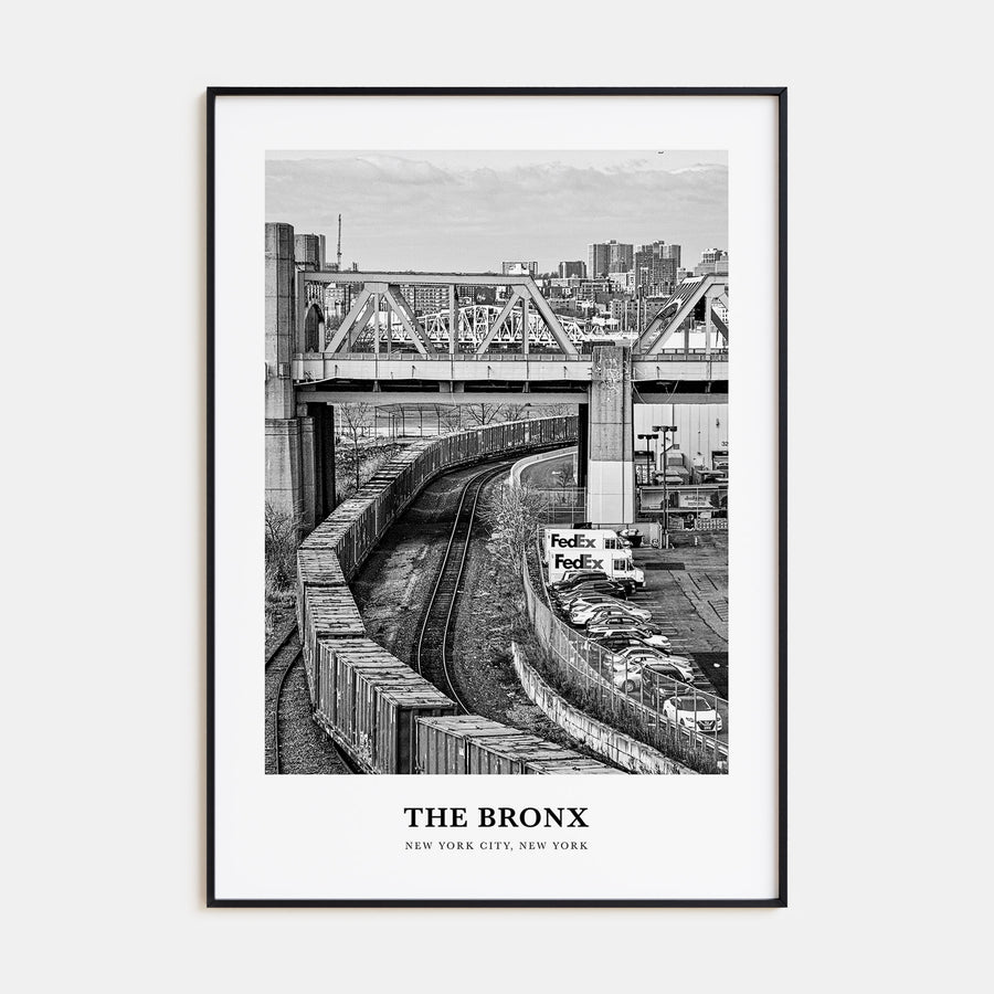The Bronx Portrait B&W No 1 Poster