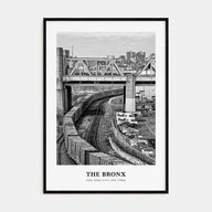 The Bronx Portrait B&W No 1 Poster