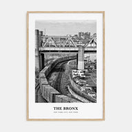 The Bronx Portrait B&W No 1 Poster