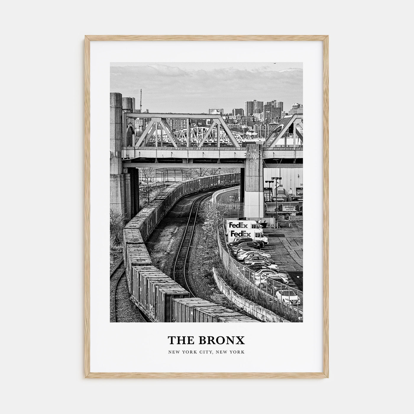 The Bronx Portrait B&W No 1 Poster