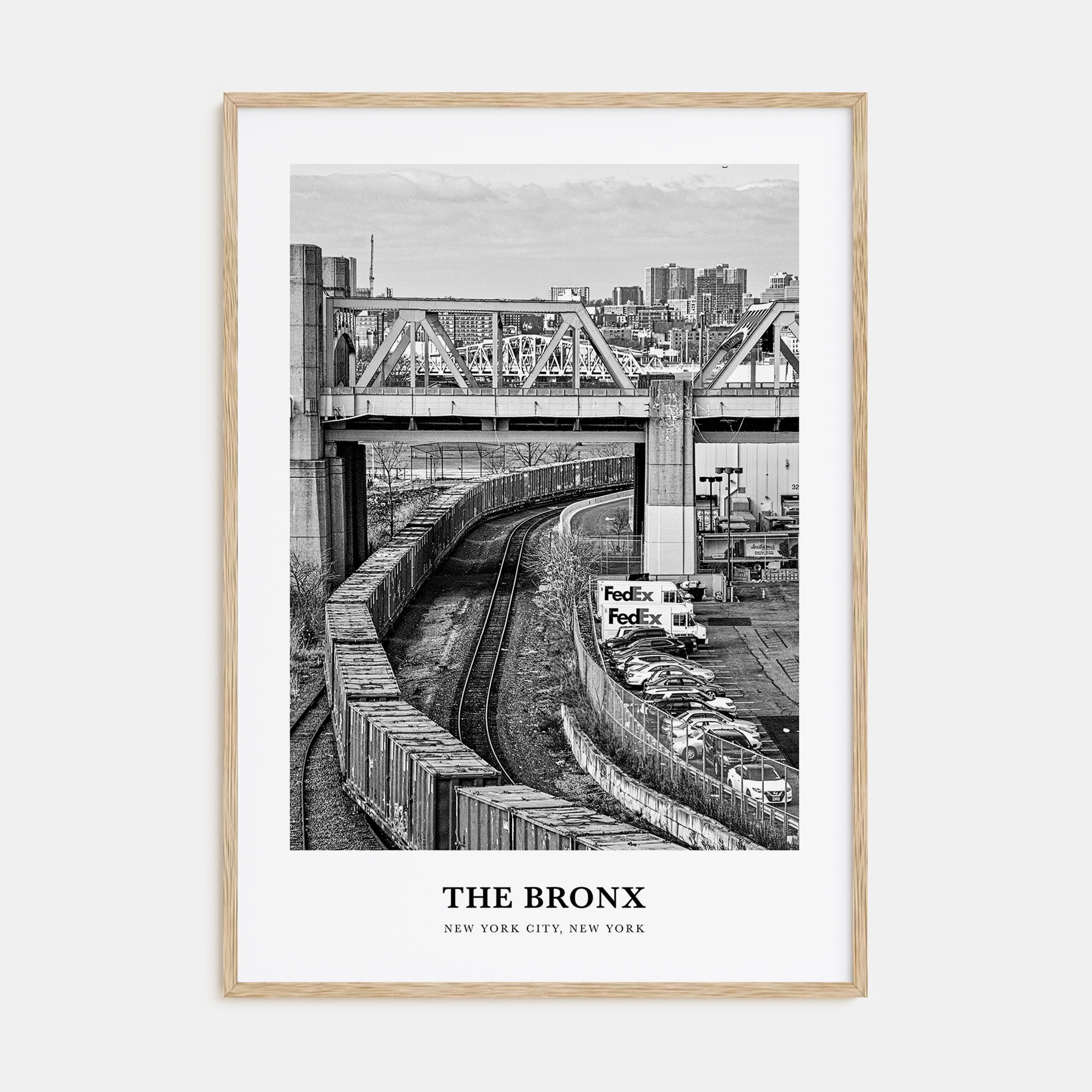 The Bronx Portrait B&W No 1 Poster