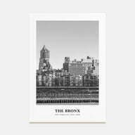 The Bronx Portrait B&W No 2 Poster