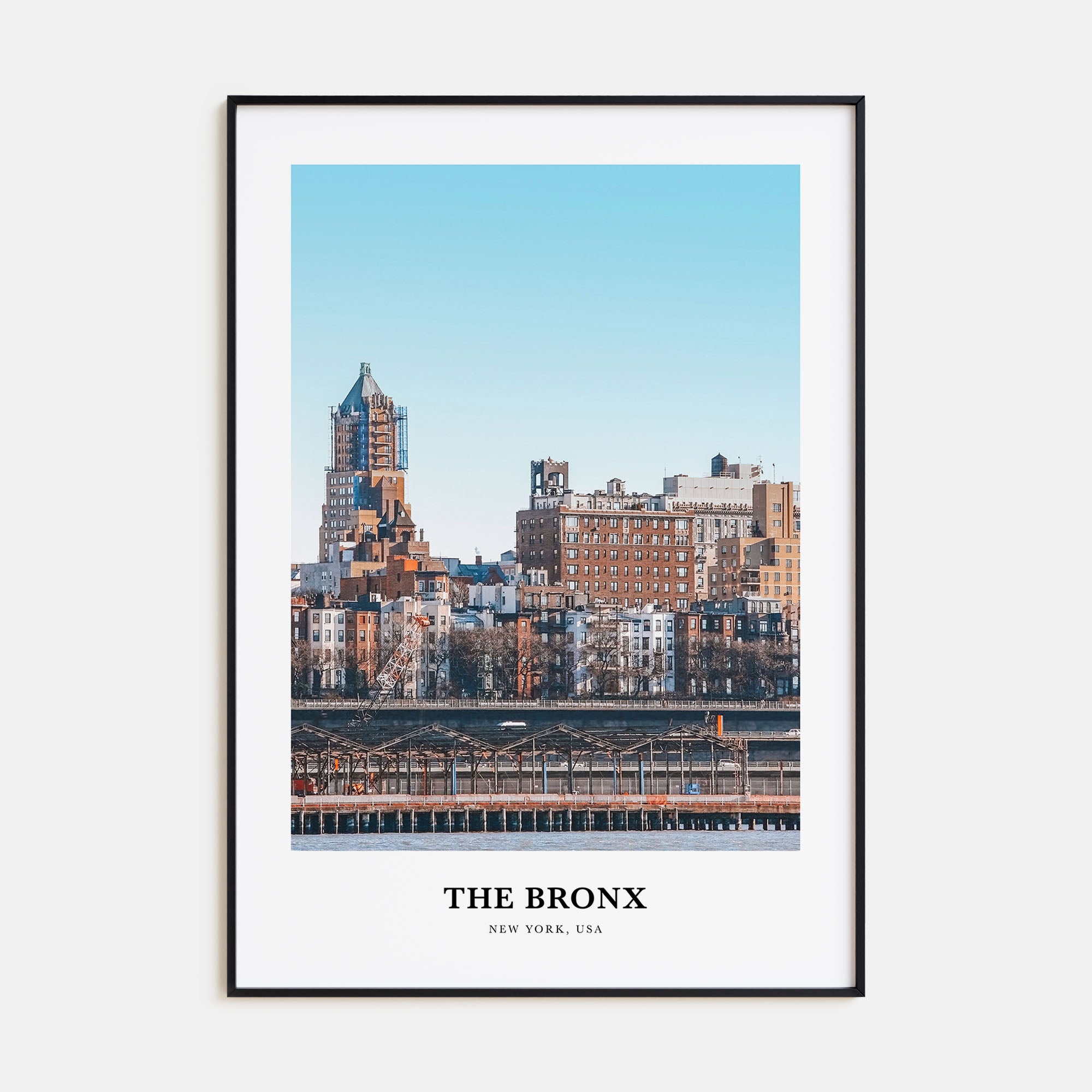 The Bronx Portrait Color No 1 Poster