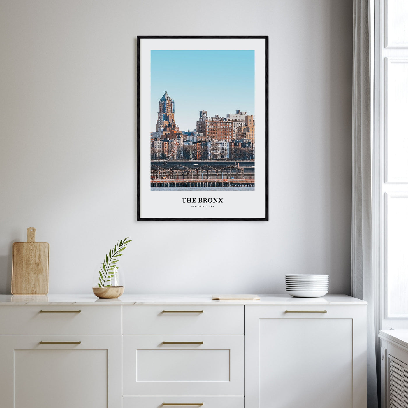The Bronx Portrait Color No 1 Poster
