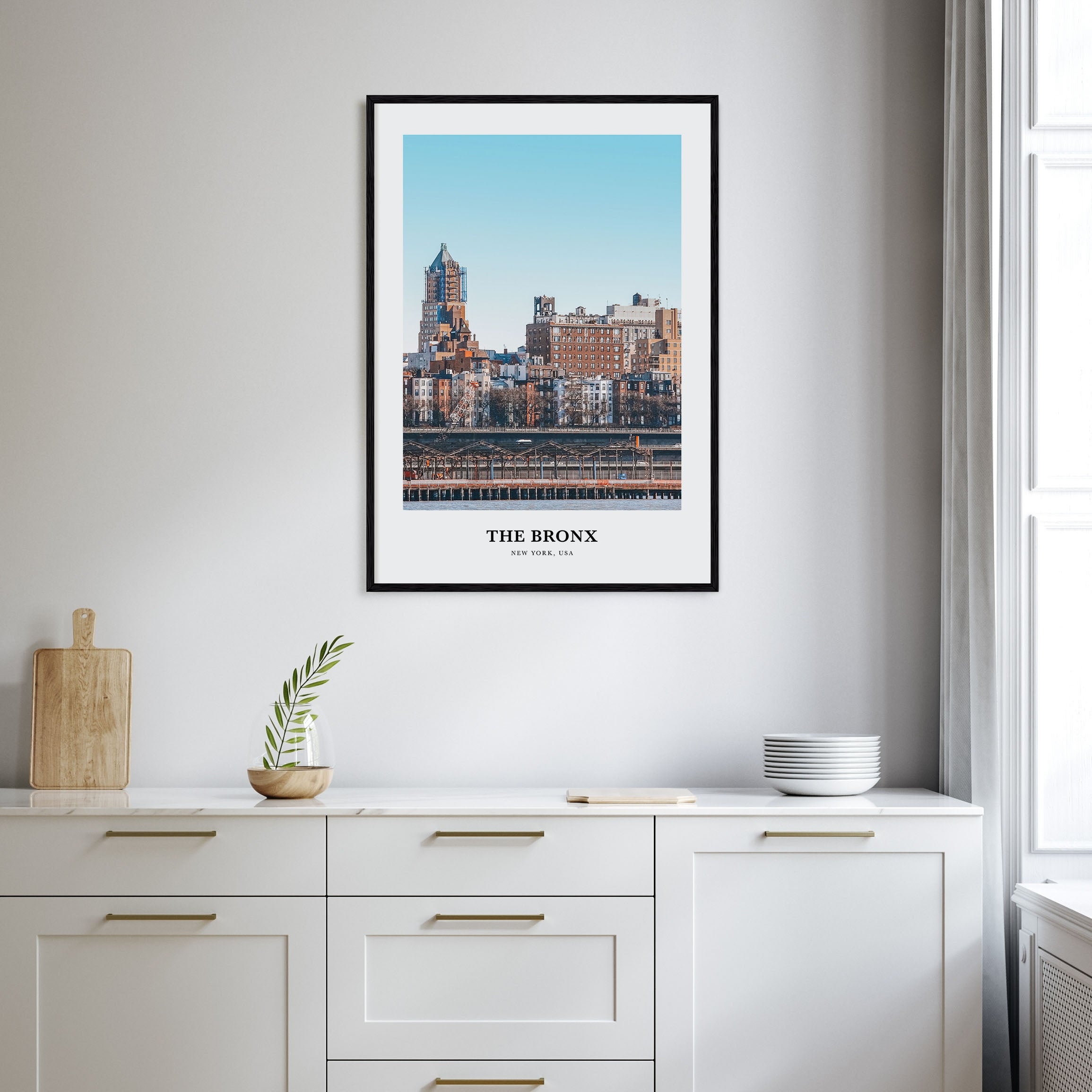 The Bronx Portrait Color No 1 Poster