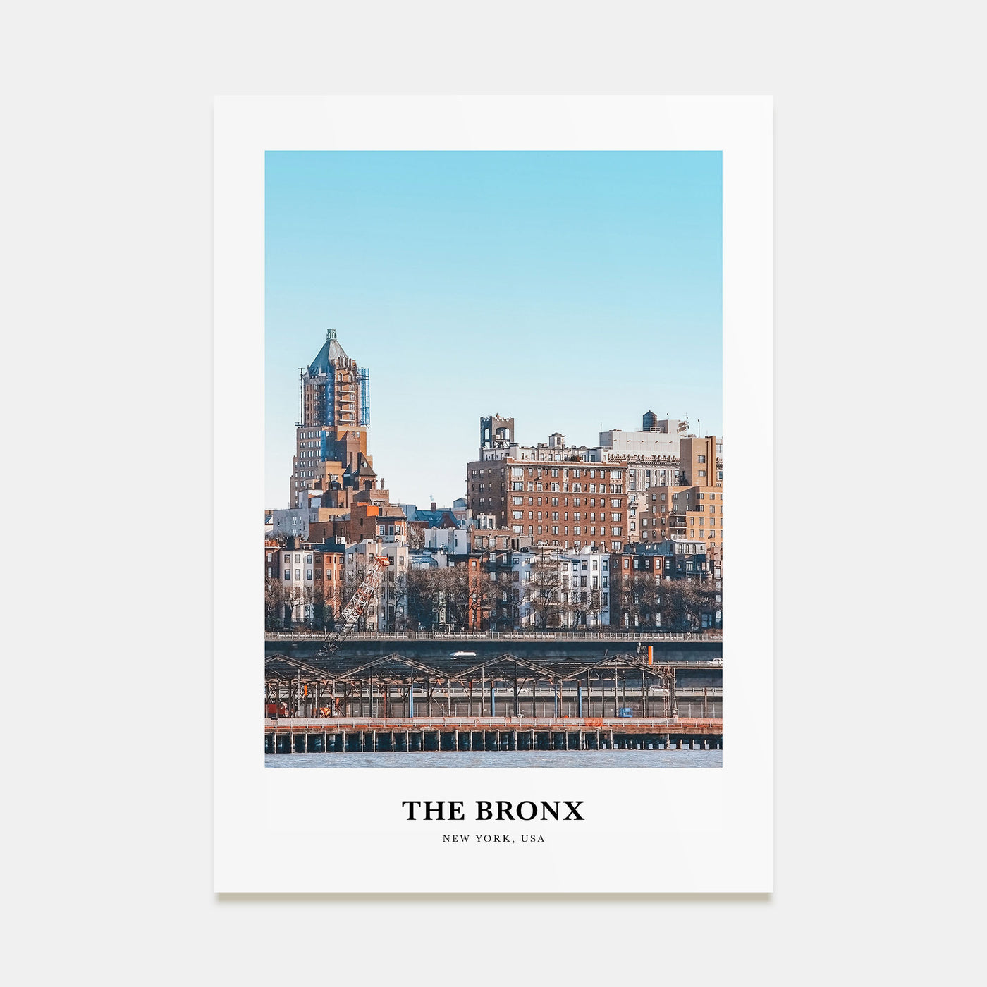 The Bronx Portrait Color No 1 Poster