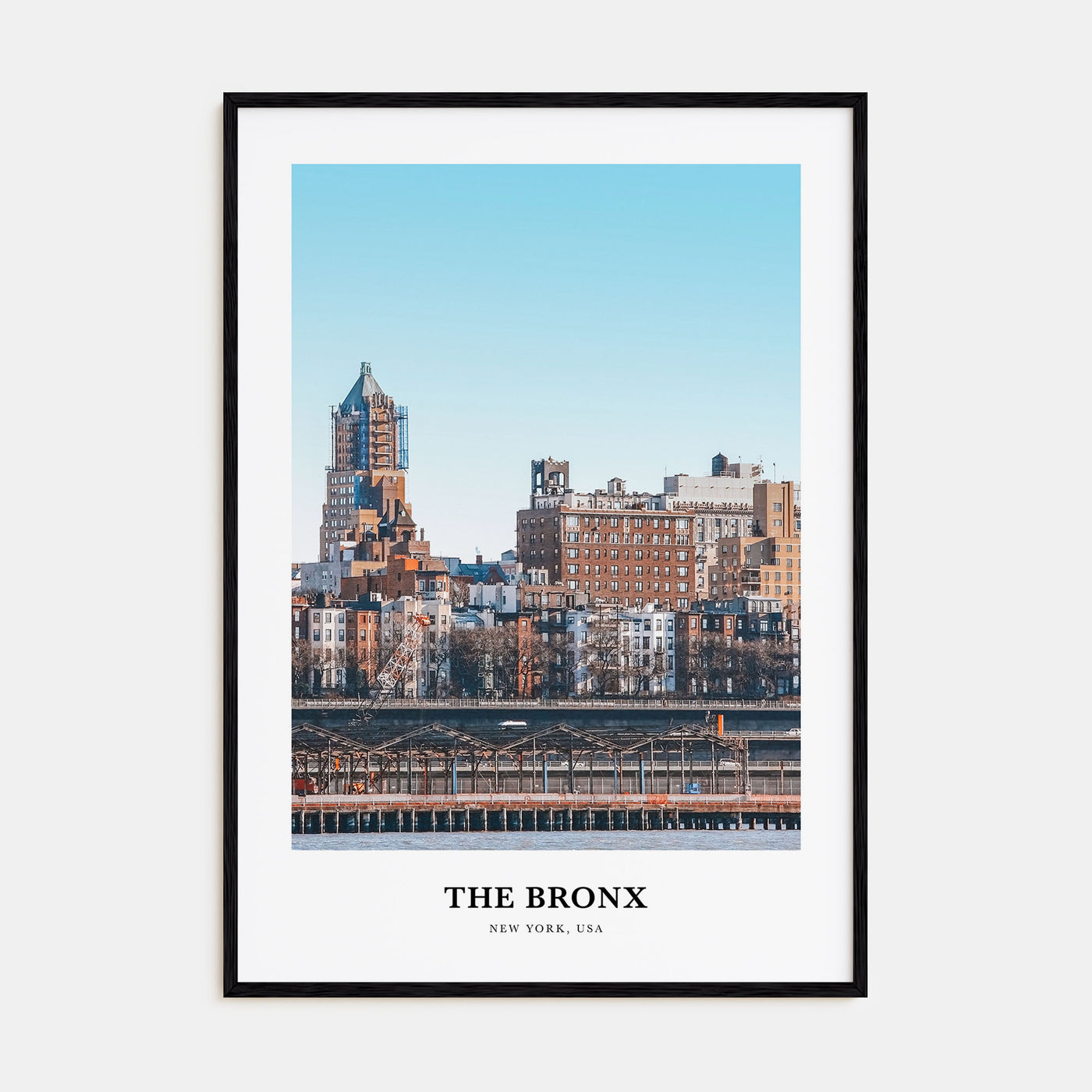 The Bronx Portrait Color No 1 Poster