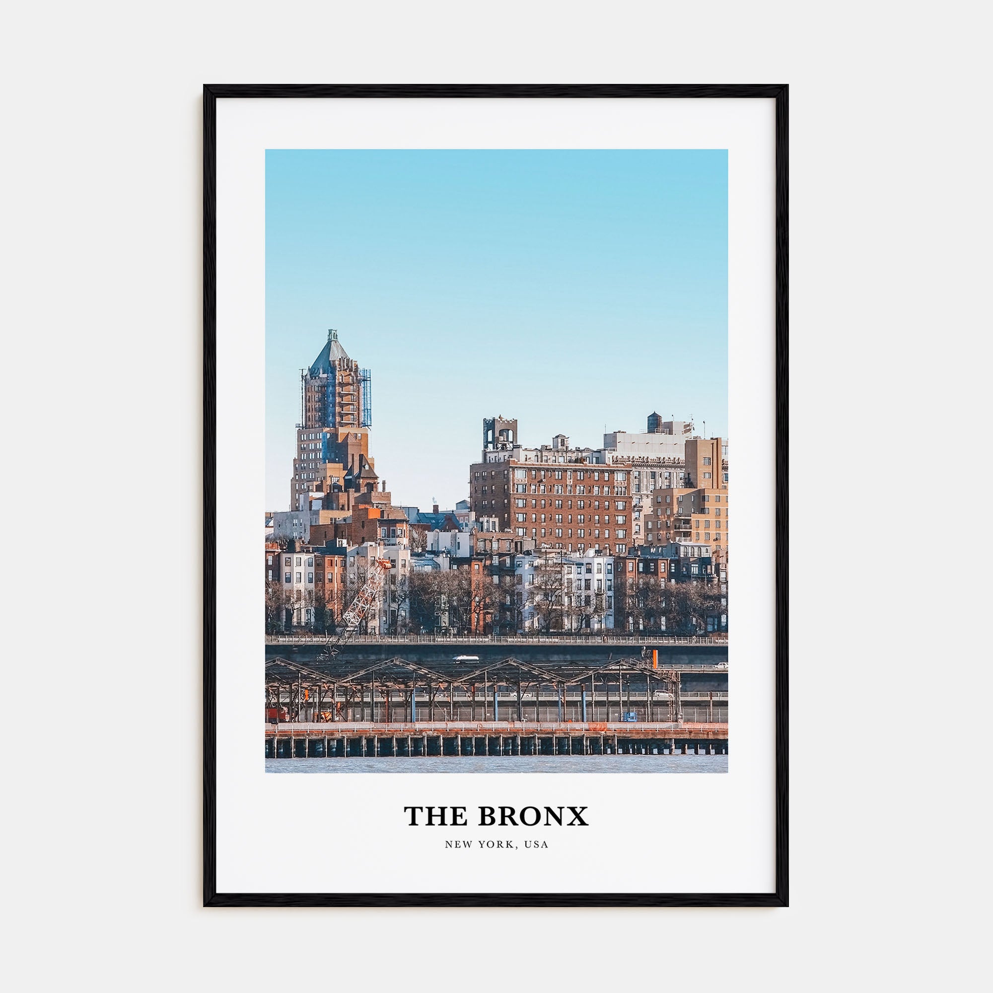 The Bronx Portrait Color No 1 Poster