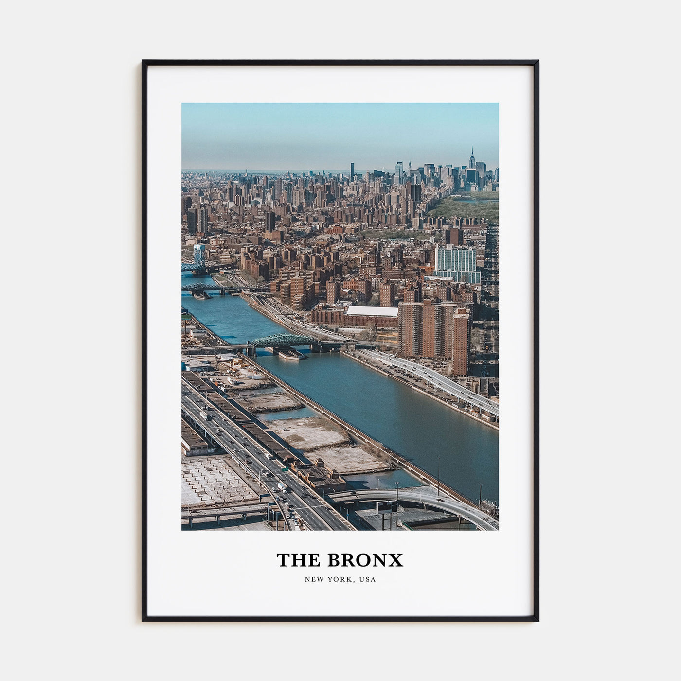 The Bronx Portrait Color No 2 Poster