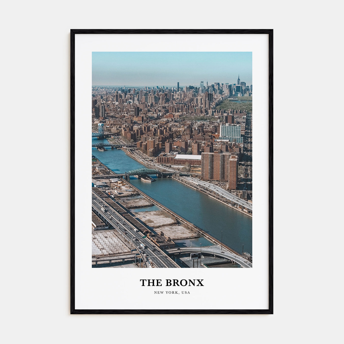The Bronx Portrait Color No 2 Poster