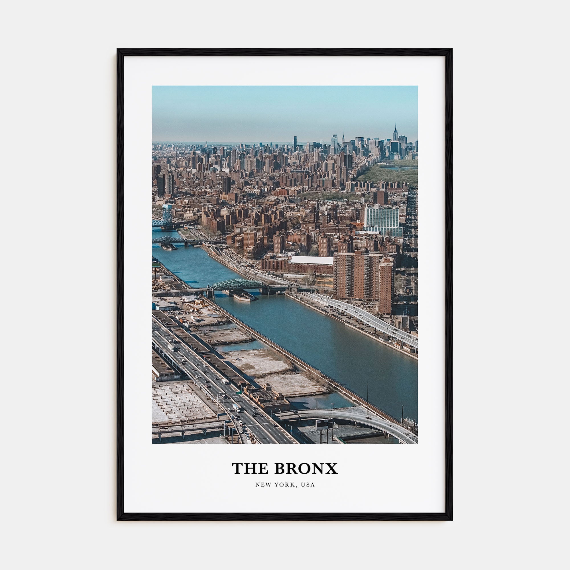 The Bronx Portrait Color No 2 Poster