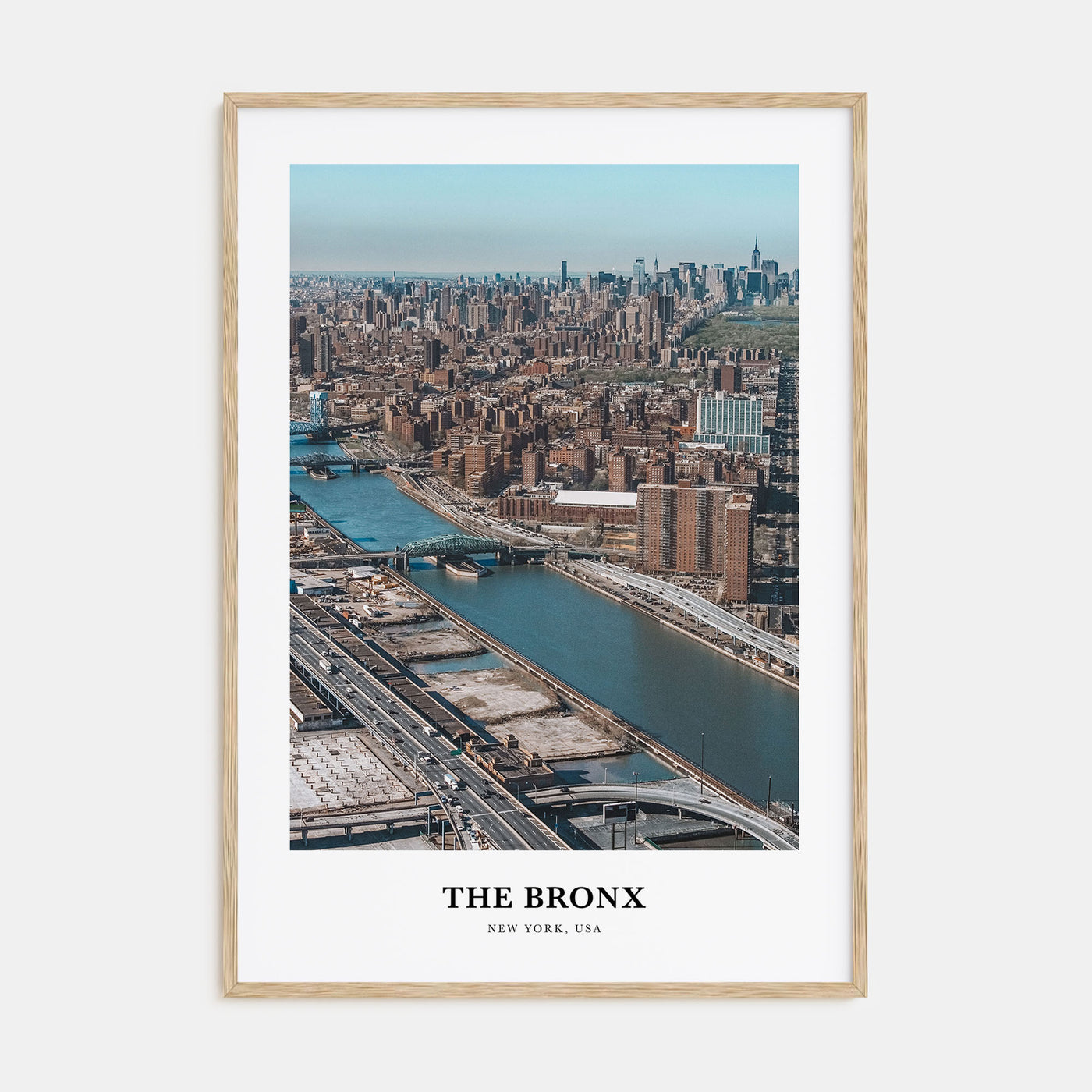 The Bronx Portrait Color No 2 Poster