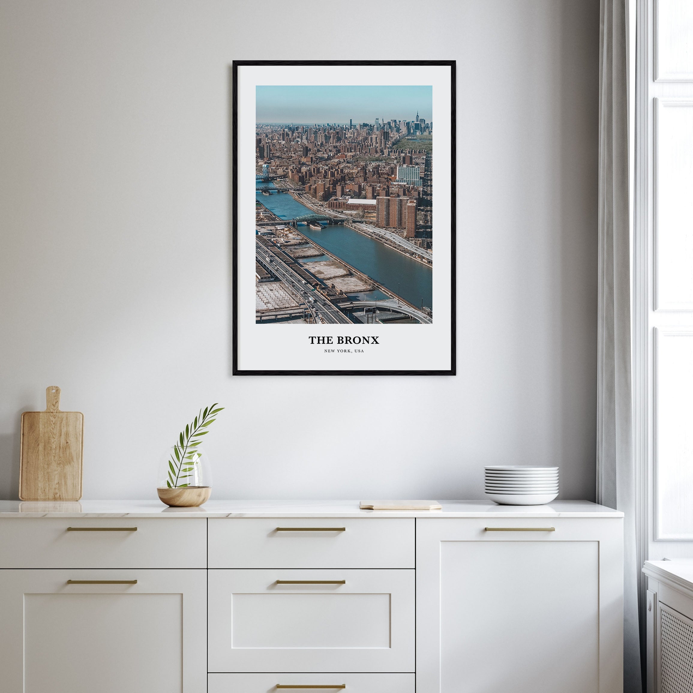 The Bronx Portrait Color No 2 Poster