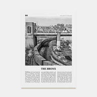 The Bronx Travel B&W No 2 Poster