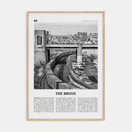 The Bronx Travel B&W No 2 Poster