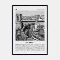 The Bronx Travel B&W No 2 Poster