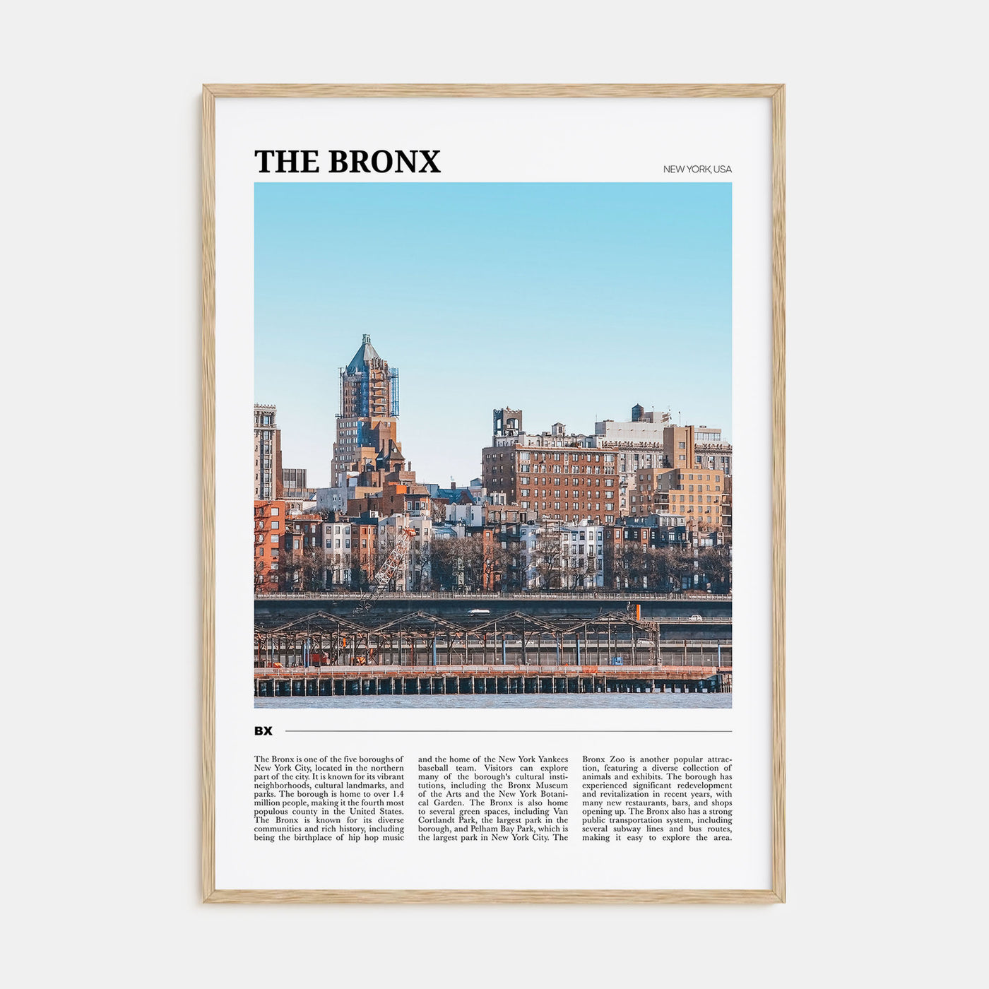 The Bronx Travel Color No 1 Poster