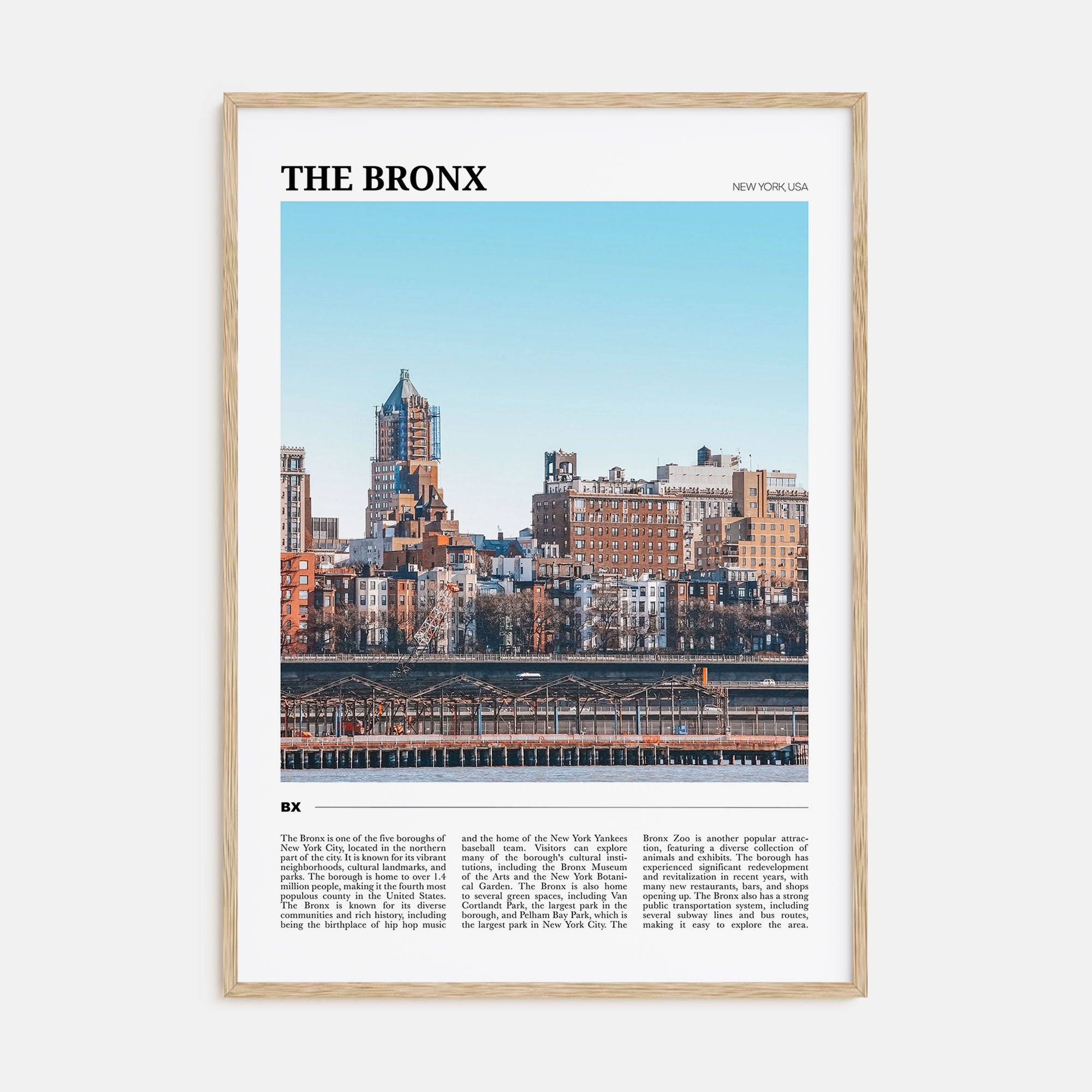 The Bronx Travel Color No 1 Poster