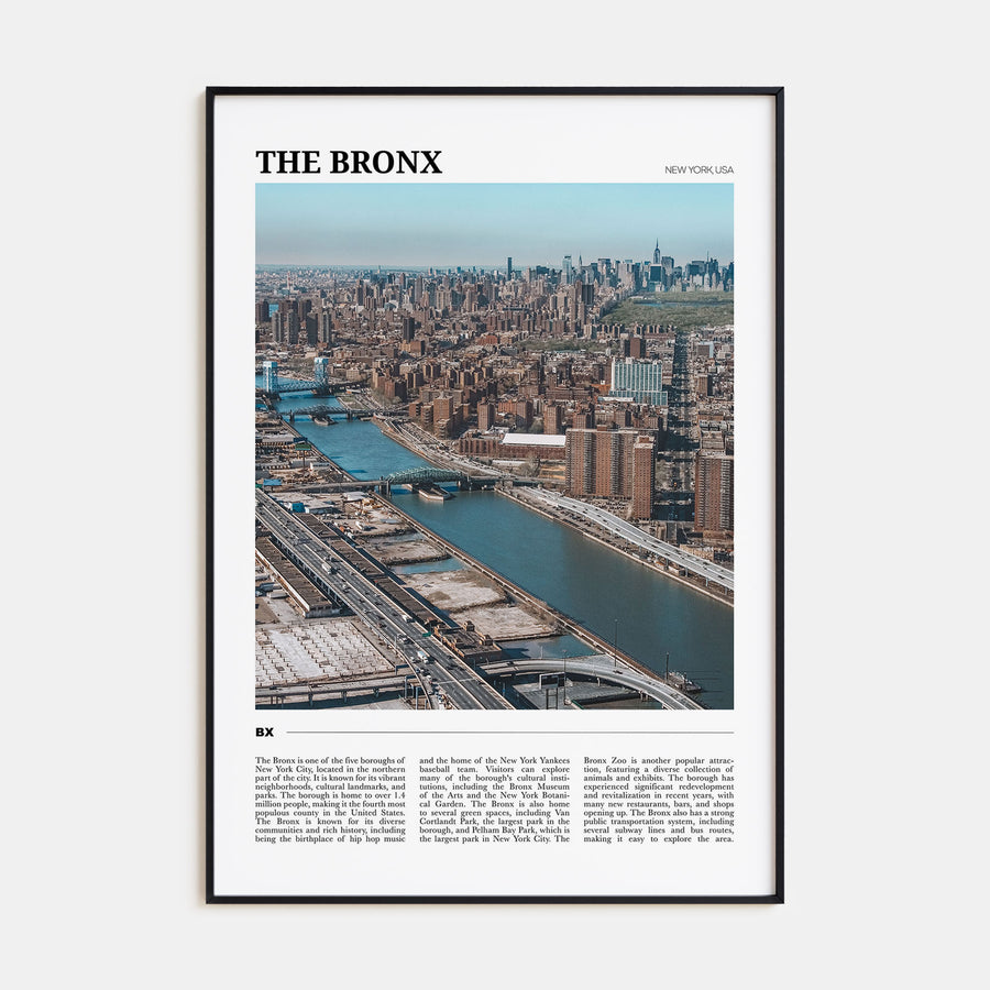 The Bronx Travel Color No 2 Poster