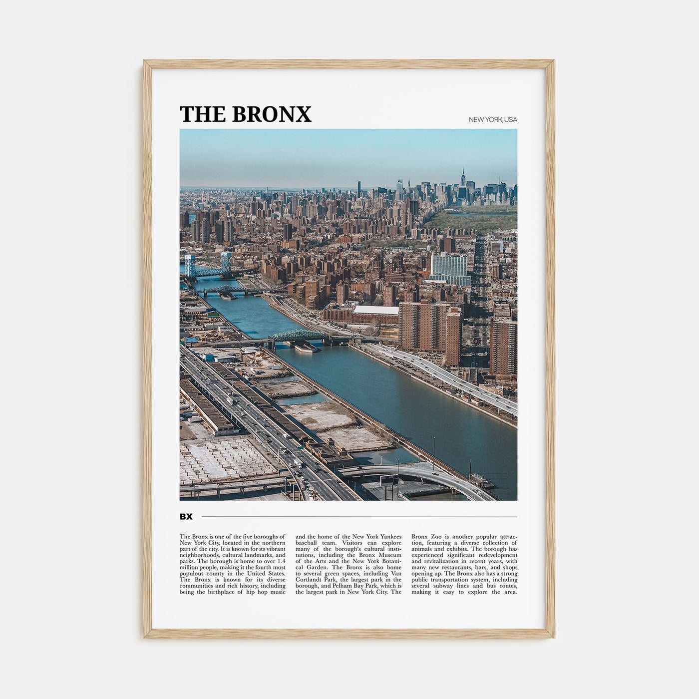 The Bronx Travel Color No 2 Poster