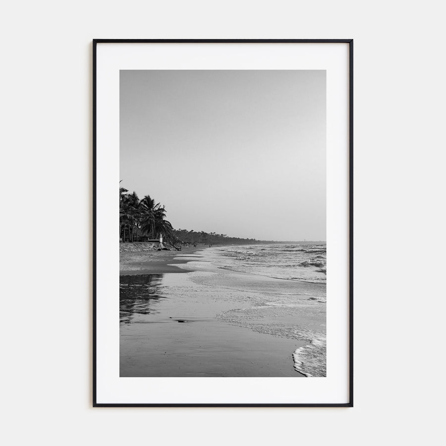 The Gambia Photo B&W Poster