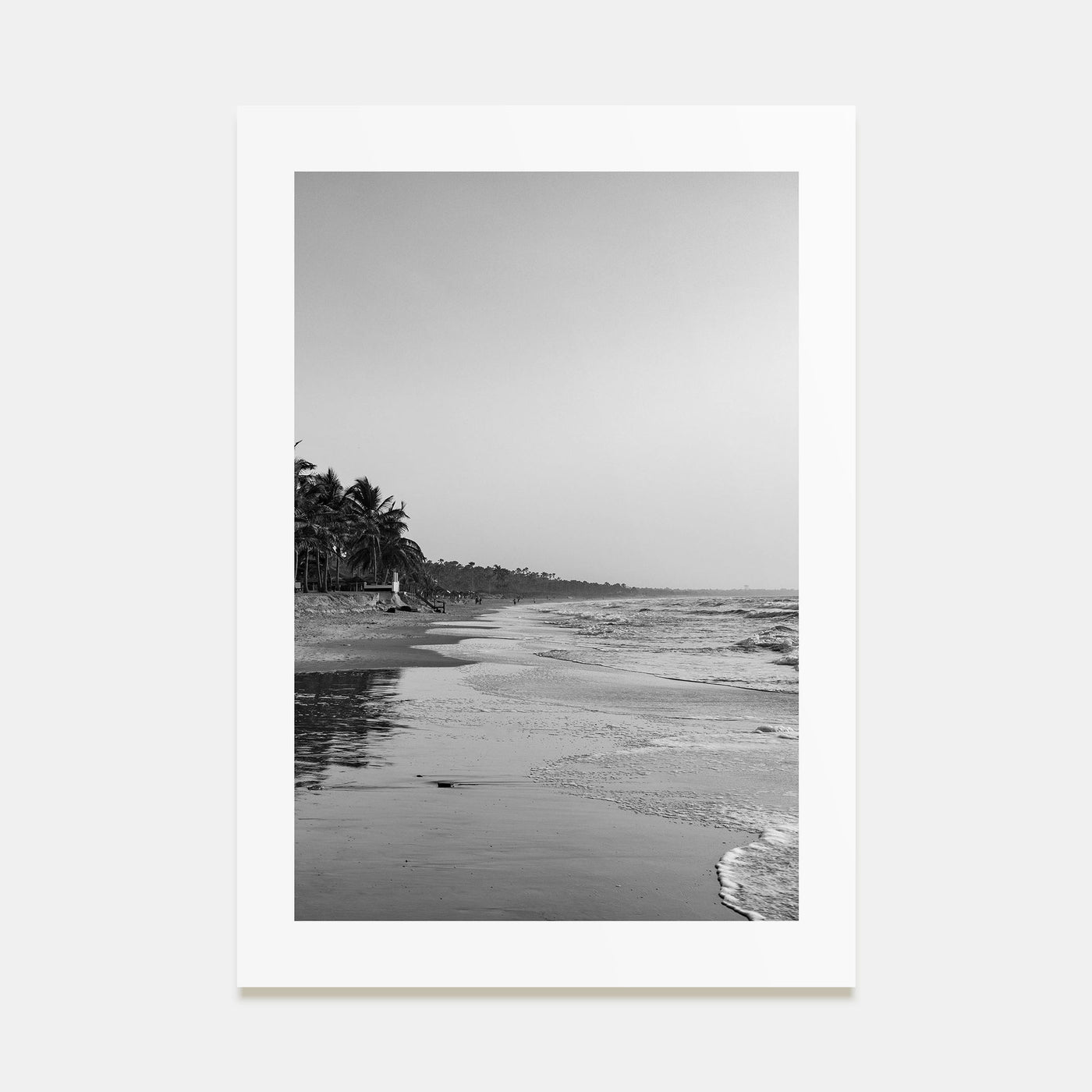 The Gambia Photo B&W Poster