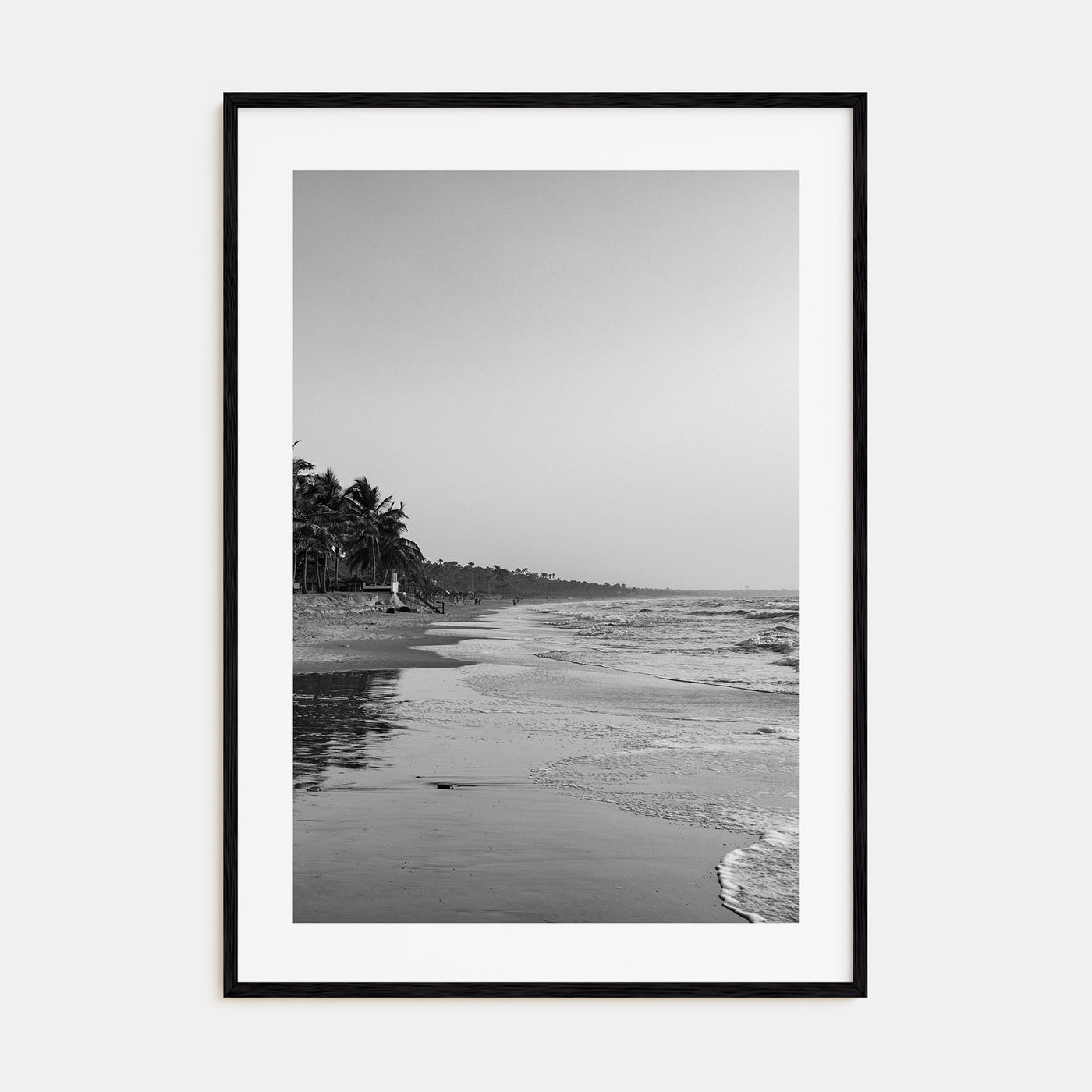 The Gambia Photo B&W Poster