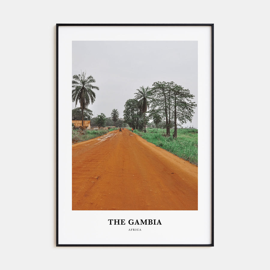 The Gambia Portrait Color Poster