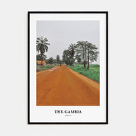 The Gambia Portrait Color Poster