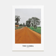 The Gambia Portrait Color Poster