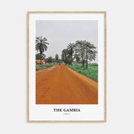 The Gambia Portrait Color Poster