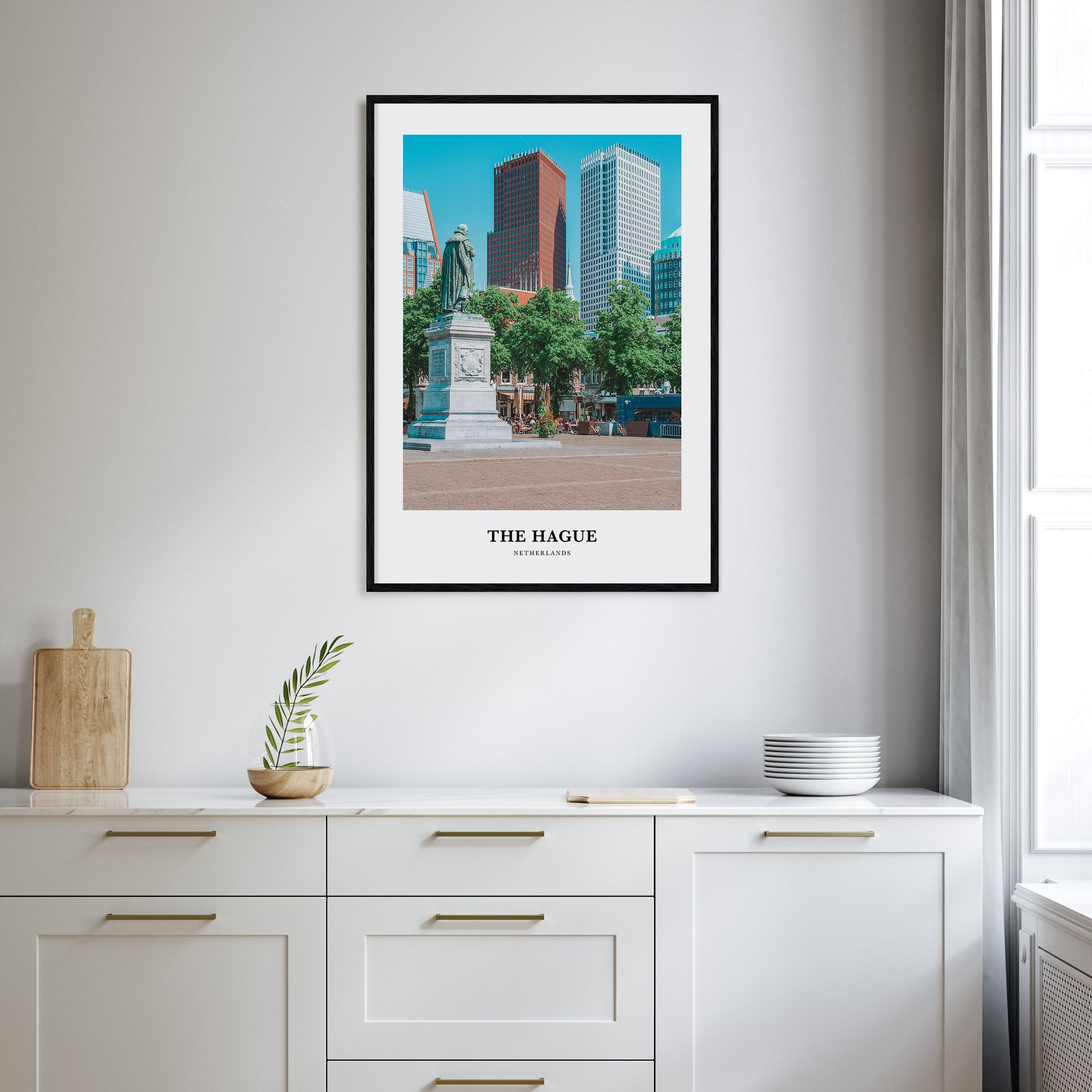 The Hague Portrait Color Poster