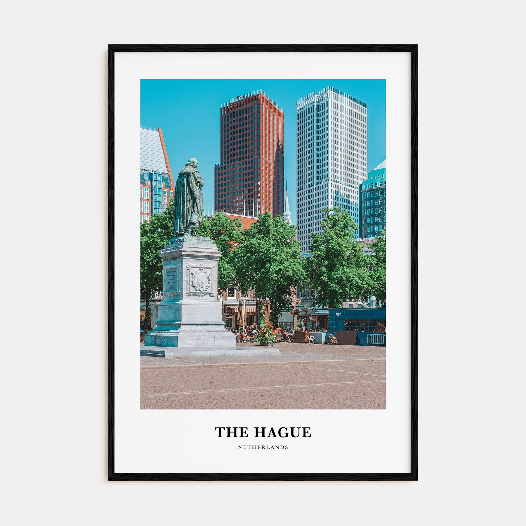 The Hague Portrait Color Poster