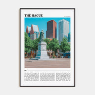 The Hague Travel Color Poster